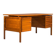 Mid-century modern teak freestanding desk from GV Møbler, 1960s