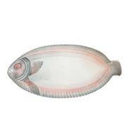 Sarreguemines Digoin, 16-piece Art Deco fish service circa 1930