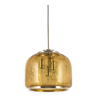 Large Murano pendant lamp by Doria, Germany, 1970s.