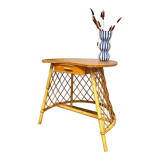 Vintage rattan table, desk