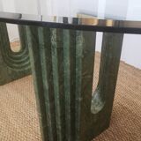 Marble and glass dining table Carlo SCARPA for CATTELAN Italia circa 1970