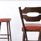 2 Bar Stool Vintage 1980s - Germany
