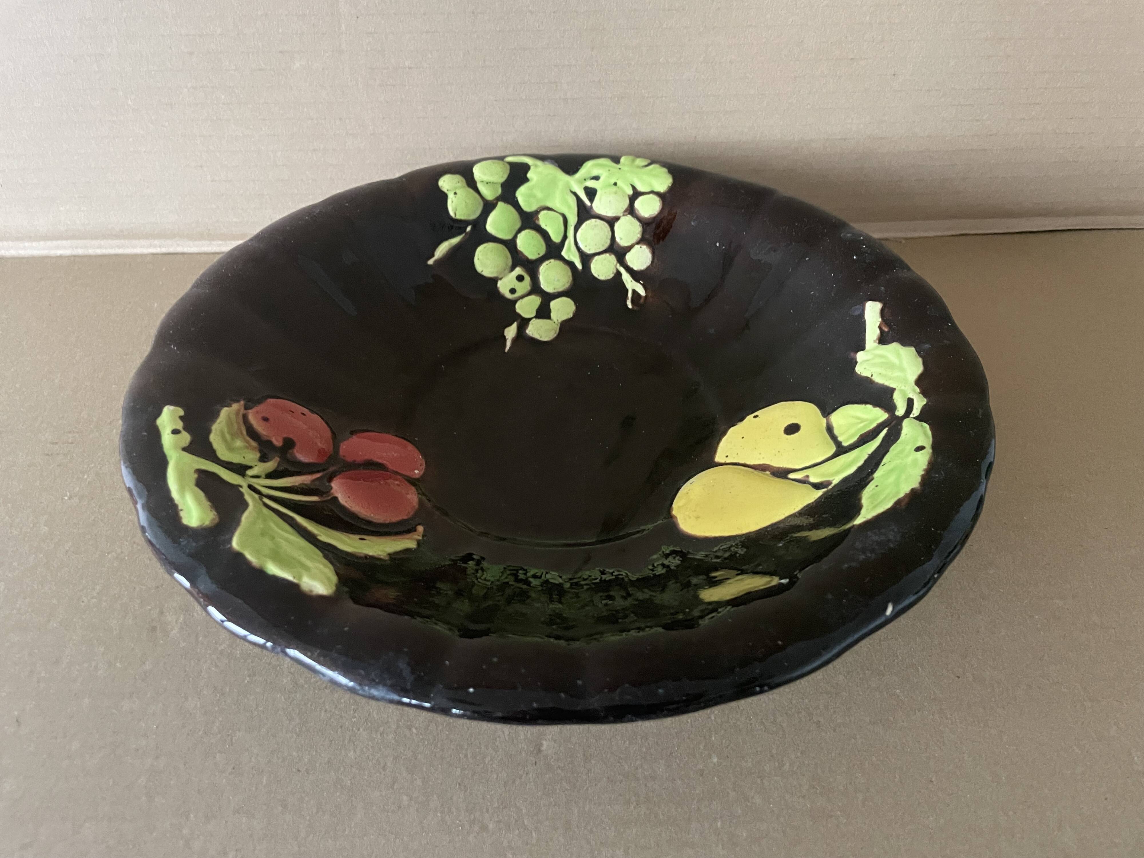 Antique ceramic dish