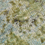 3x10 green tones turkish runner rug, 91x299cm