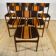 Set of 6 vintage chairs attributed to Erik Buch – Denmark, 1960s