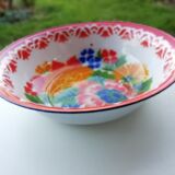 Enamelled sheet metal basin