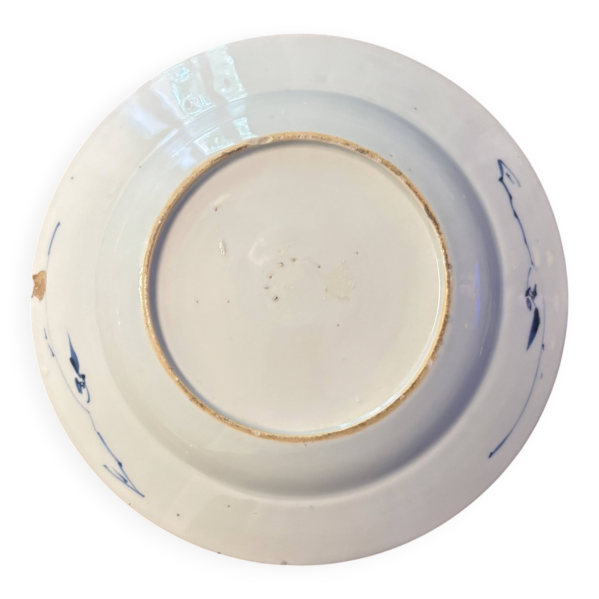 Porcelain plate Compagnie des Indes Qianlong period, 18th century