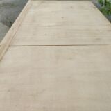 Art deco sideboard in natural wood