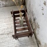 Small modernist oak planter from the 1950s