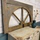 Patinated pine mirror frame no.