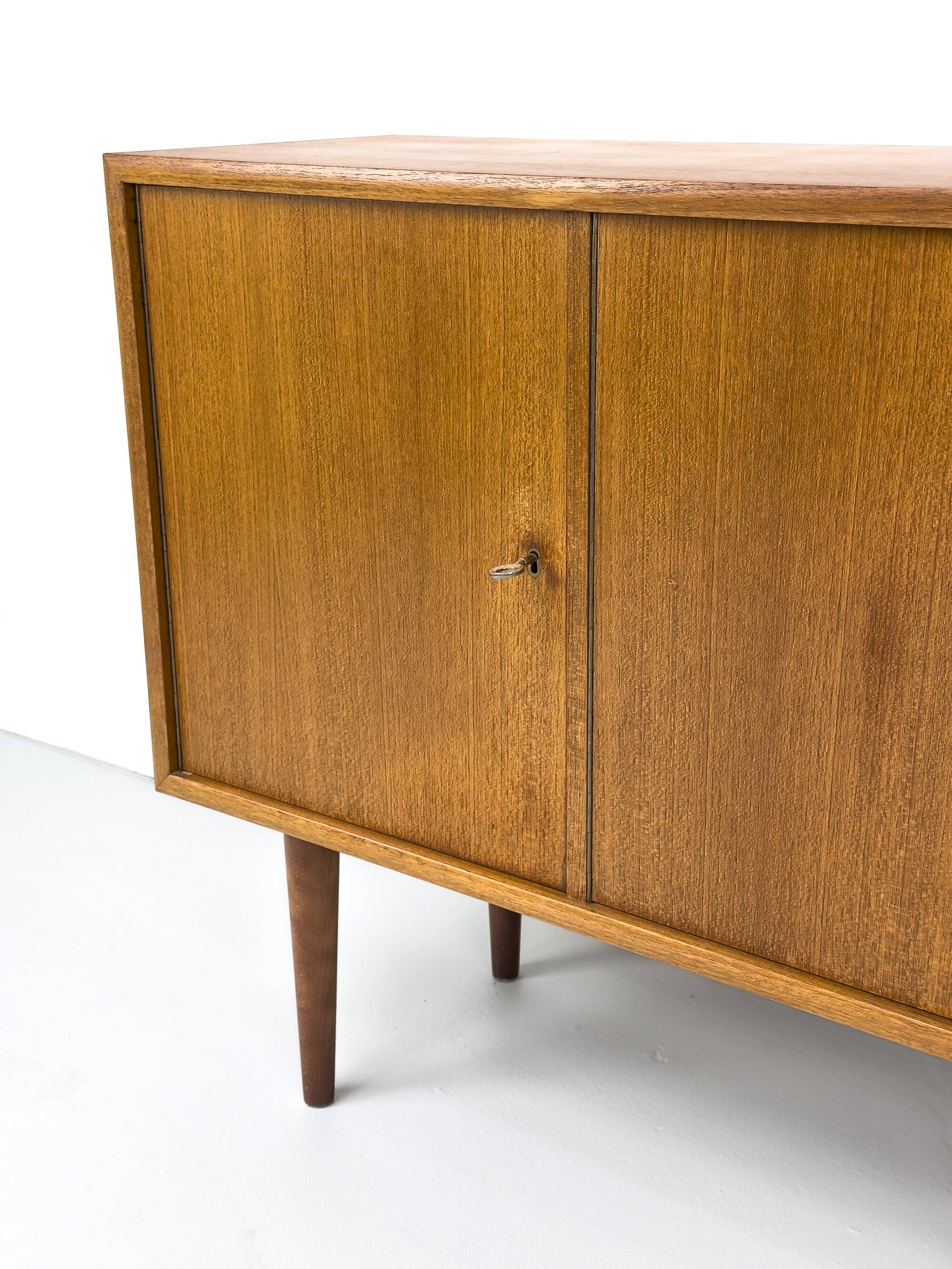 Mid Century Teak Sideboard by WK Möbel, 1960s