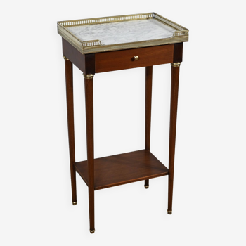 Petite Table de Salon en Acajou, style Louis XVI – Début XXe