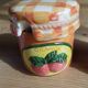 Retro ceramic barbotine kitchen set