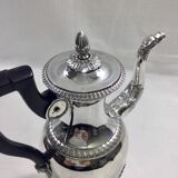 Silver teapot