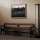 Large antique farmhouse bench in solid wood – Auvergne, around 1900