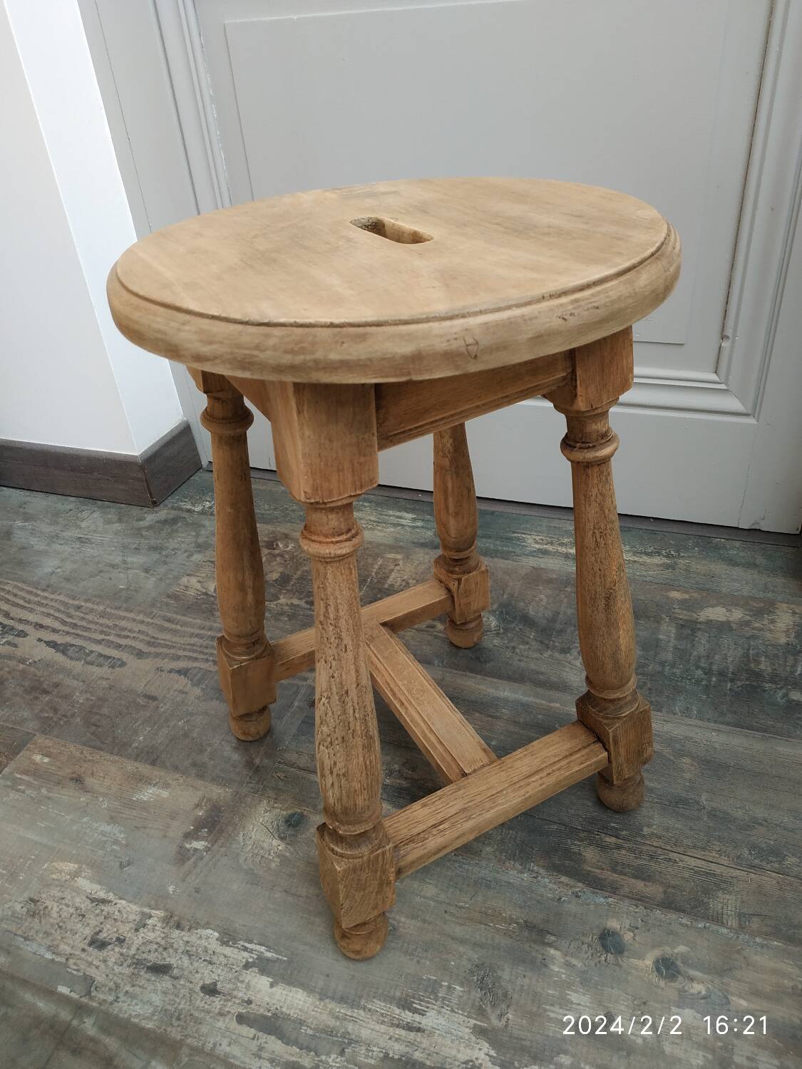 Wooden stool