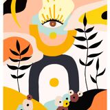 “INÈS” art print, A4