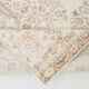 Distressed beige classic carpet 282x193cm