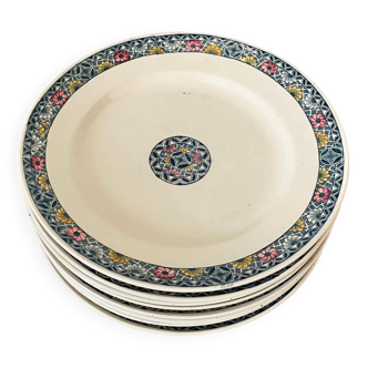 Flat plates iron earth Longchamp "Manon"