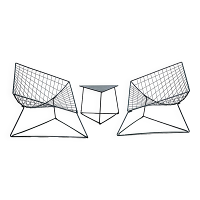 OTI chairs -table  Niels Gammelgaard 1980