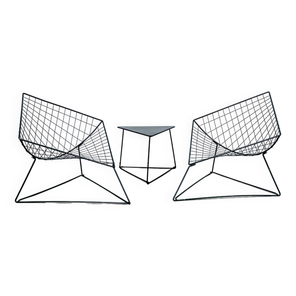 OTI chairs -table Niels Gammelgaard 1980 — Beyit