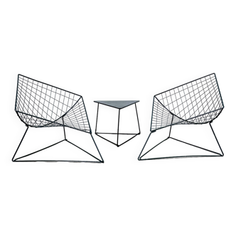OTI chairs -table  Niels Gammelgaard 1980