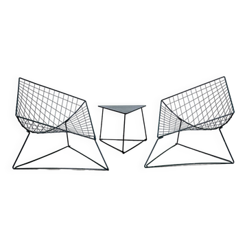 OTI chairs - table Niels Gammelgaard 1980