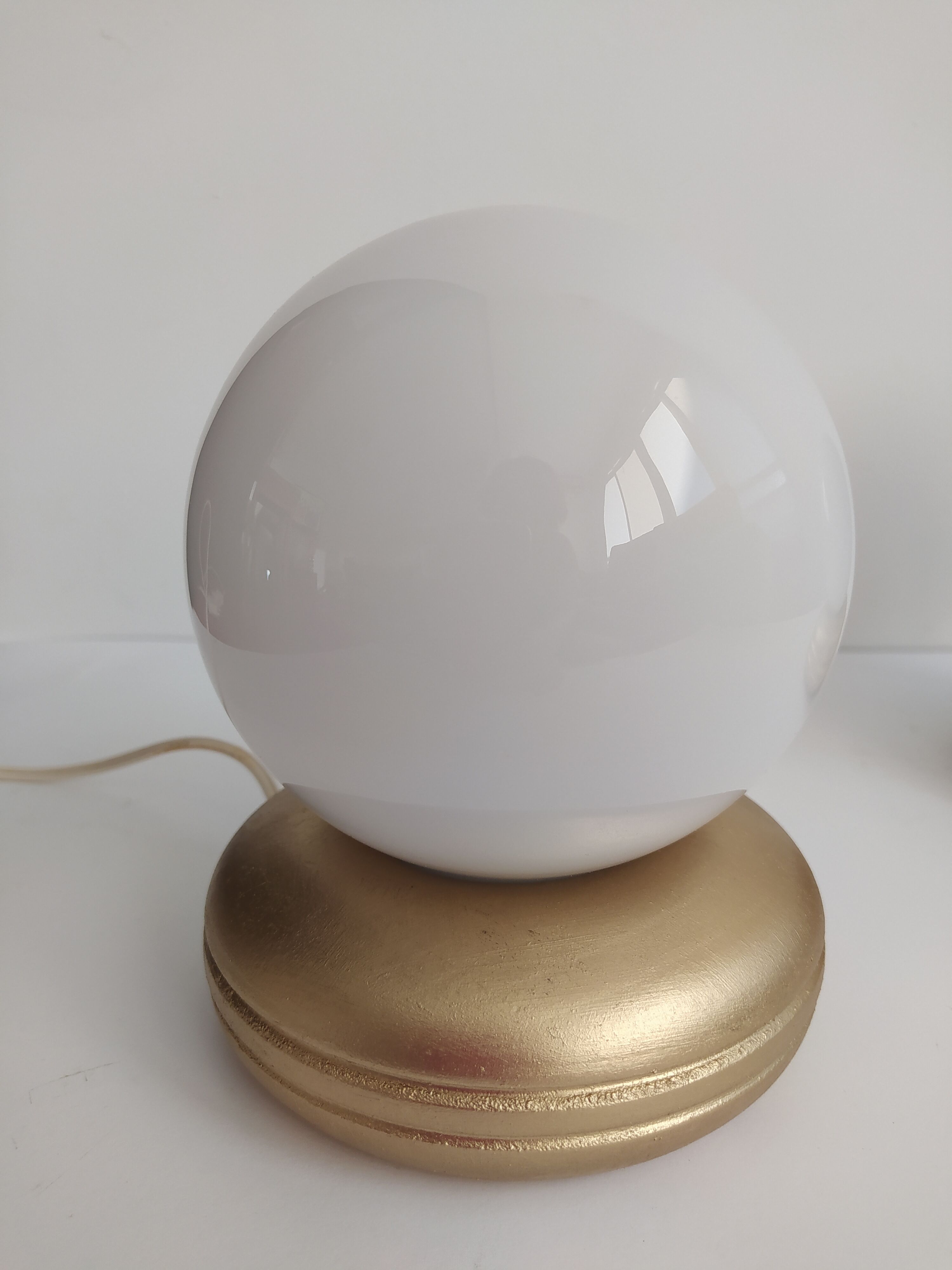 Pair of vintage bedside lamps