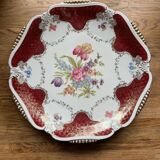 Plat de service en porcelaine