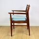 Office armchair vintage - sea turquoise