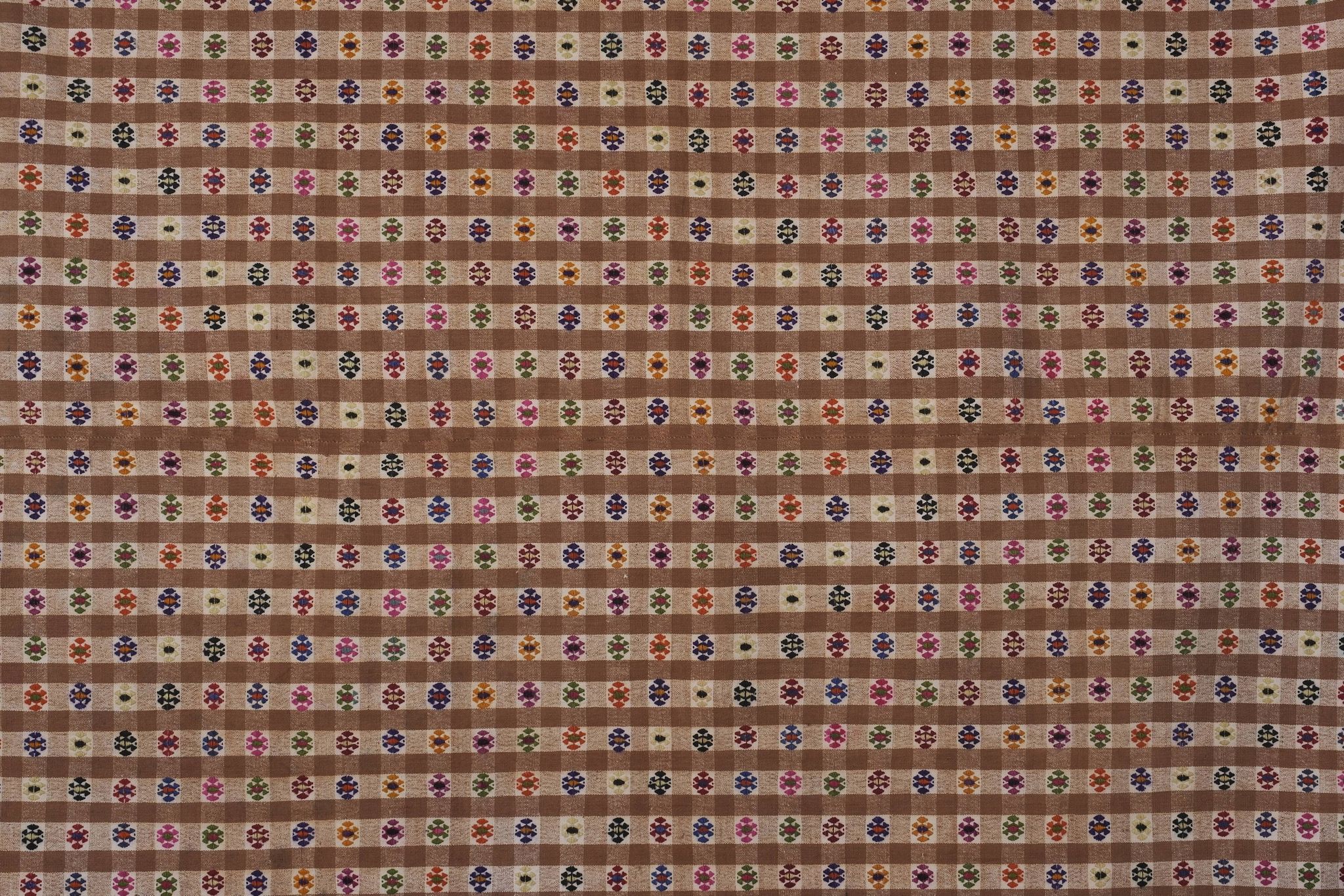 Vintage Turkish Oushak Handwoven Rug 202x246cm