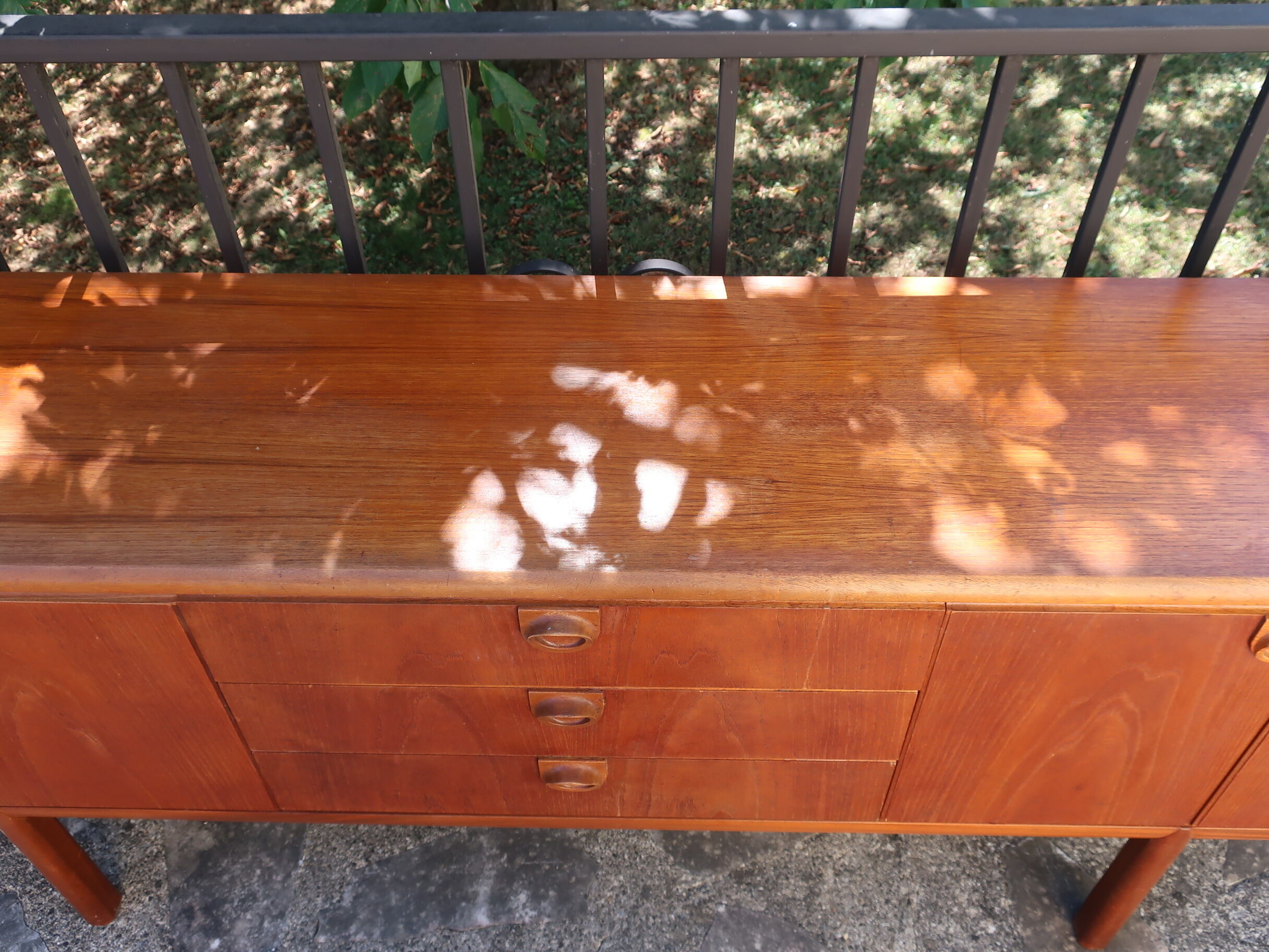 Mcintosh teak sideboard of the 60