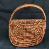 Old wicker gondola basket