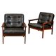 Paire de fauteuils Capella par Illum Wikkelso