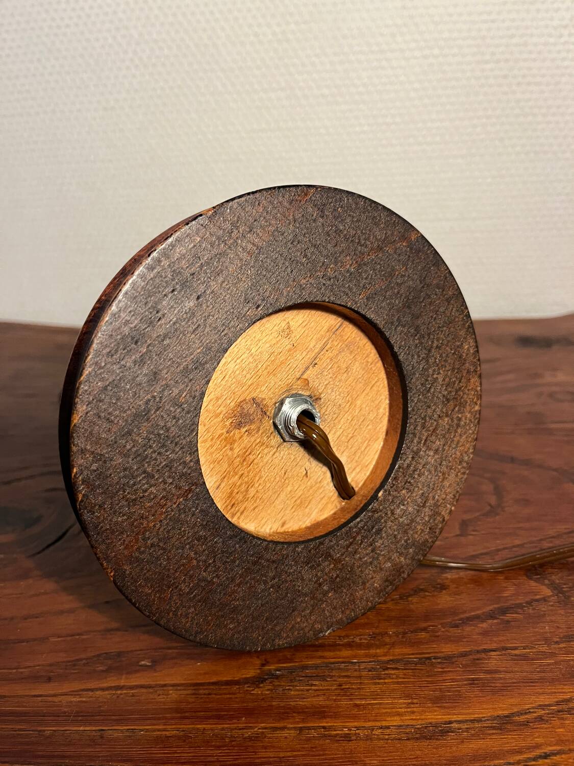 Art Deco opaline globe lamp