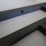 Old 4-point steel door ornament