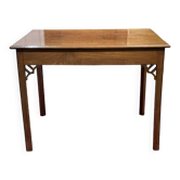 Table basse anglaise en acajou des années 1930