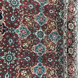 Tapis ancien persan ispahan fin  150x218 cm