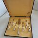 Dessert set (forks and spoons) - 800 silver