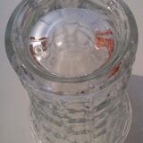 Vintage glass vase 70s