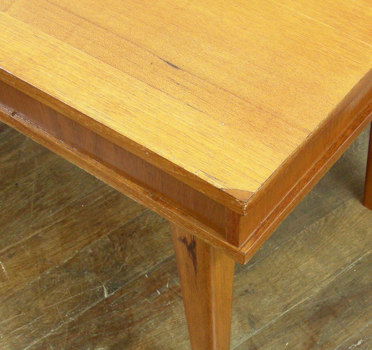 table low convertible pull-out vintage 1960