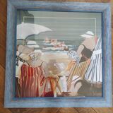 "Bathers" painting