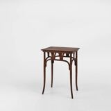 Table d'appoint art nouveau J. & J. Kohn en bois courbé, Autriche ca. 1910