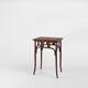 J. & J. Kohn art nouveau side table in bentwood, Austria ca. 1910