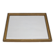 1950s Mirror in Golden Wood Frame
