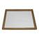 1950s Mirror in Golden Wood Frame