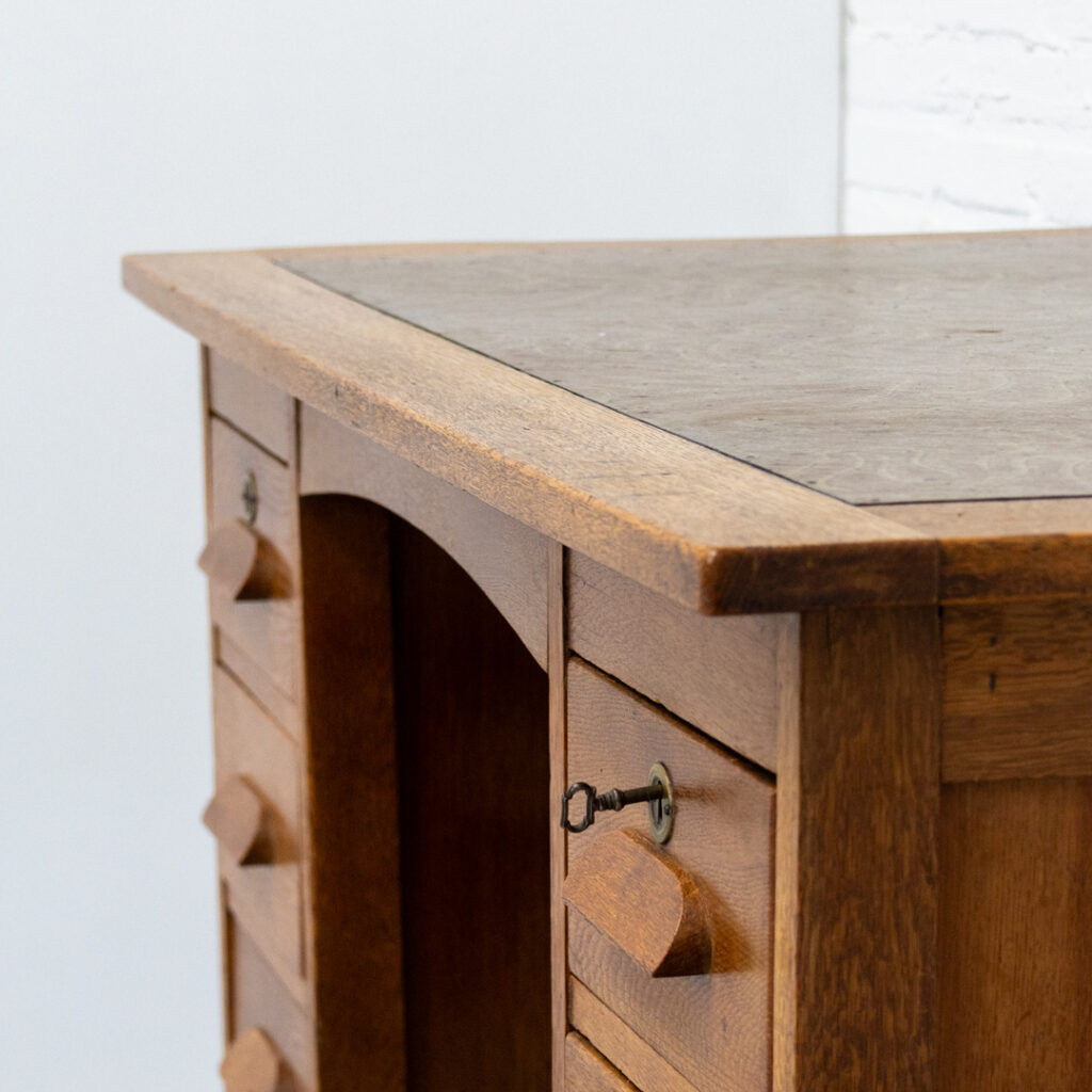 Dutch oak desk 1910s