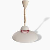 Scandinavian  white flying saucer lamp
