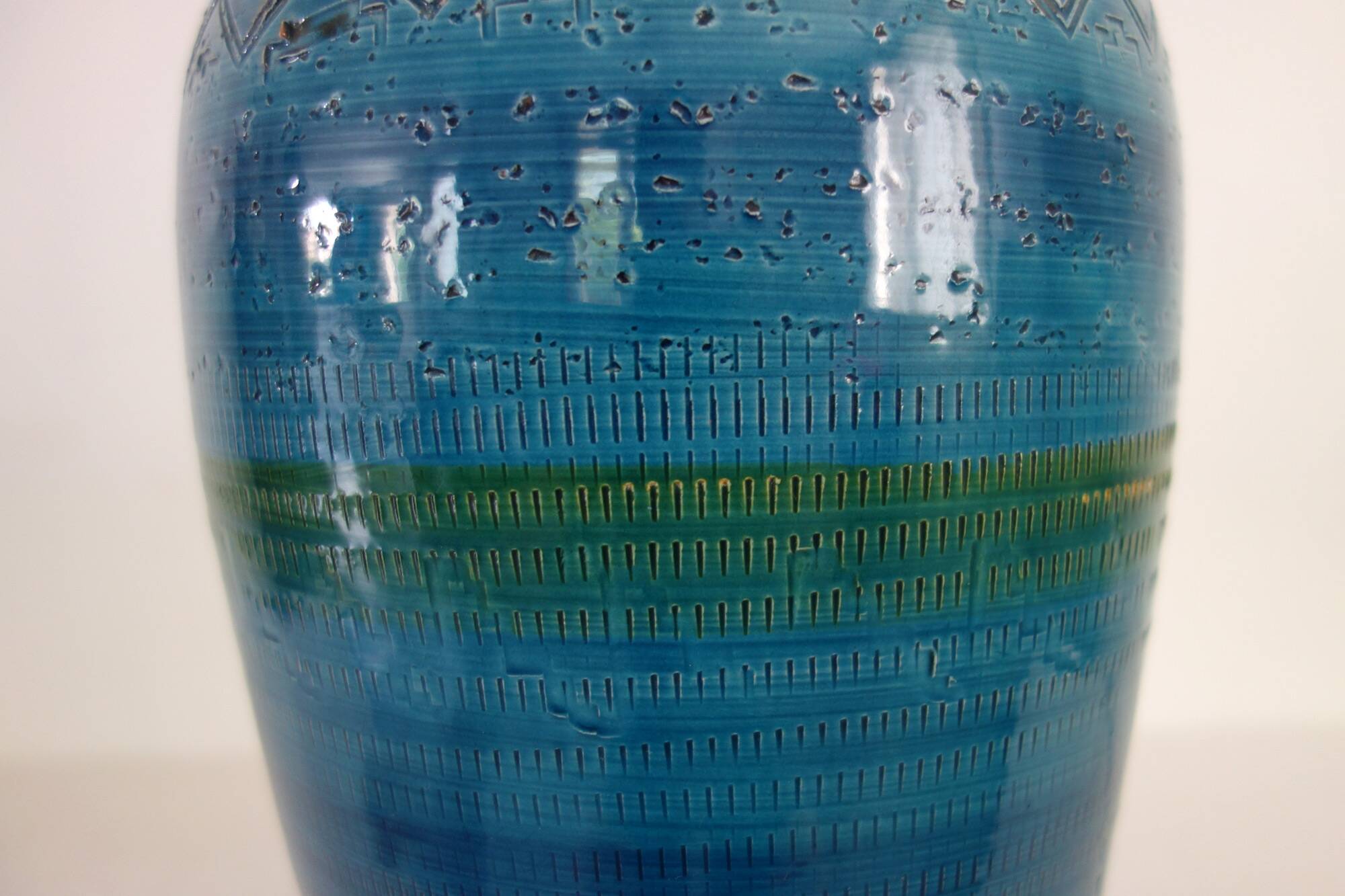 Bitossi ceramic lamp bases Italy 1970s