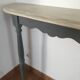 Patinated wooden console